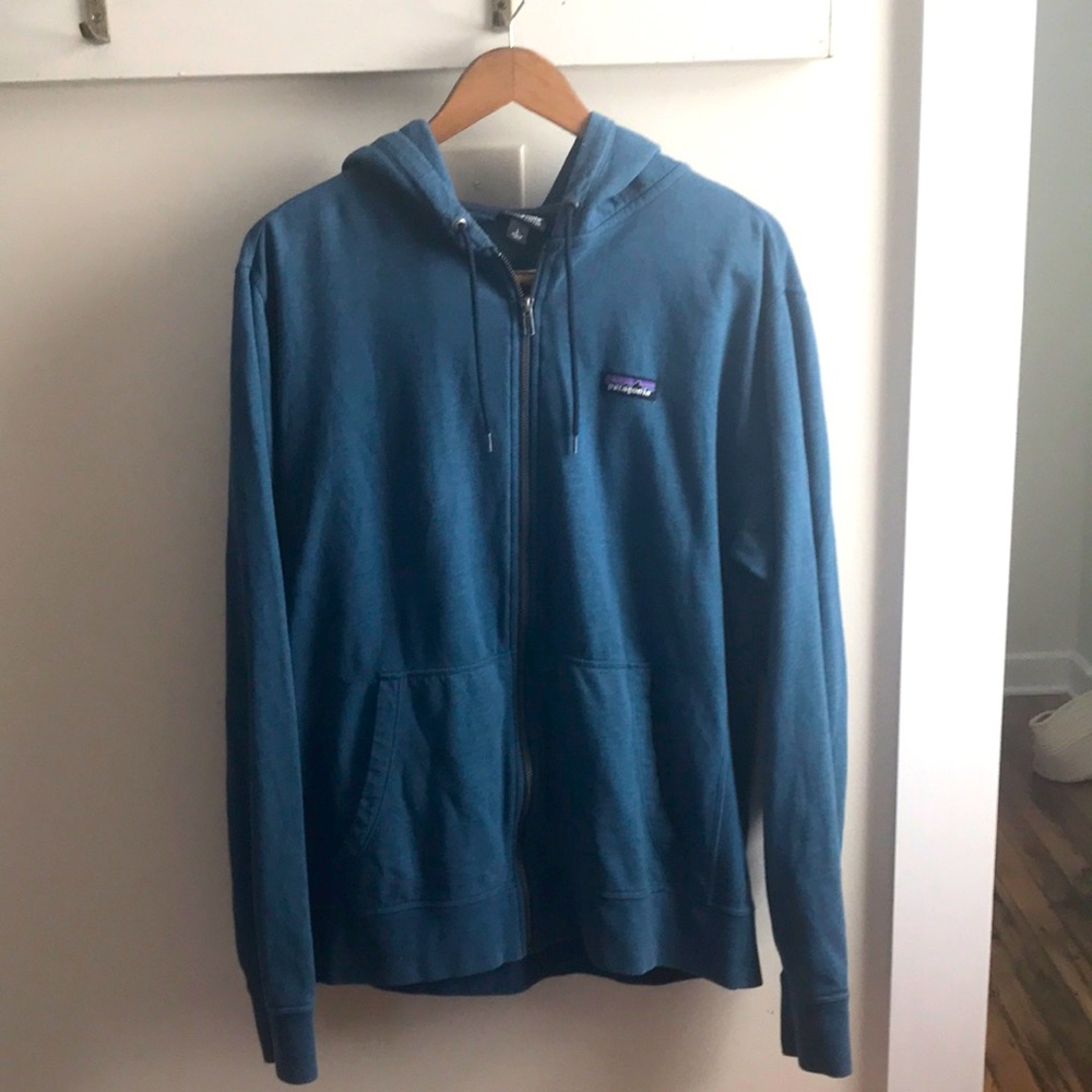 Mens Pantagonia Zip Up Hoodie Sweatshirt